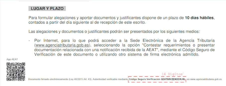 Código Seguro de Verificación