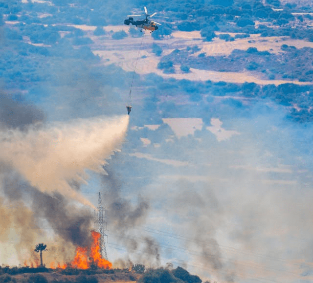 Incendios por causas humanas